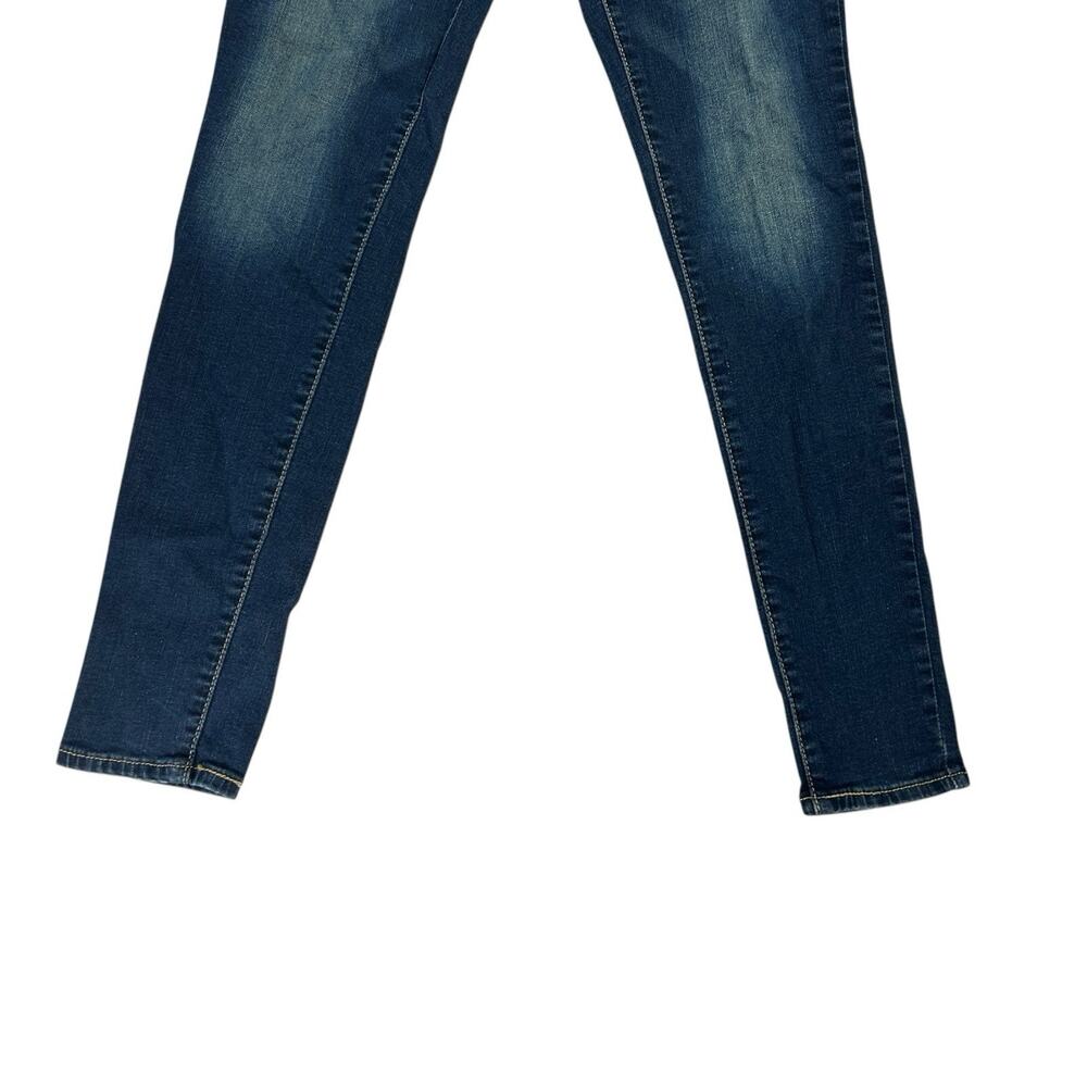 Denizen From Levi's High Rise Skinny Stretch dark wash denim jeans Size 26/30 - Picture 3 of 15